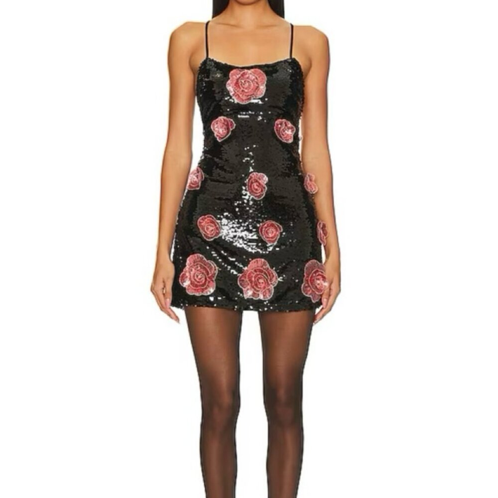 For Love & Lemons Jude Mini Dress Size: S